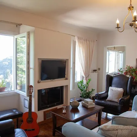 Lorantina Luxury Sea View House Close To Barbati & Ipsos With Starlink Wifi Gospodarstwo wiejskie Spartylas